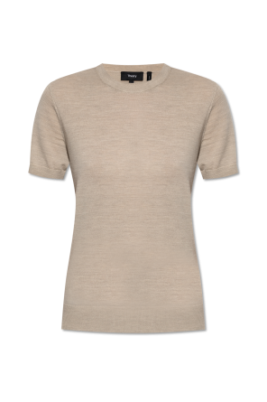 Chloé T-shirt with velvet logo finish | Women's Clothing